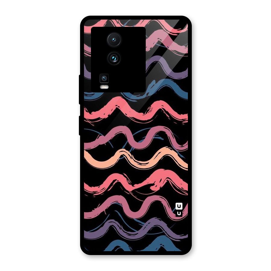 Ribbon Art Glass Back Case for Vivo iQOO Neo 7 Pro