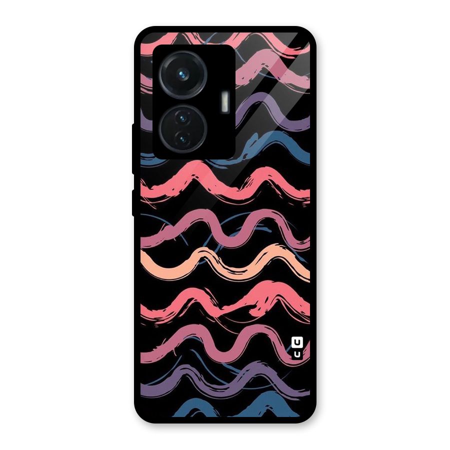 Ribbon Art Glass Back Case for iQOO Z6 44W