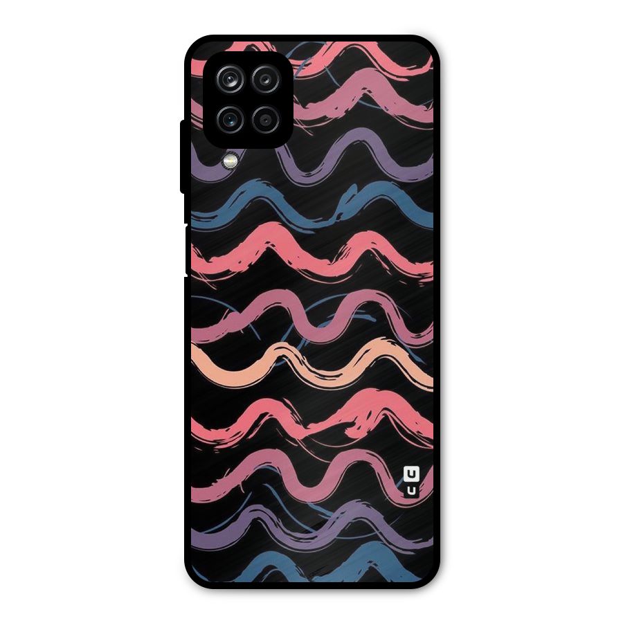 Ribbon Art Metal Back Case for Galaxy A12
