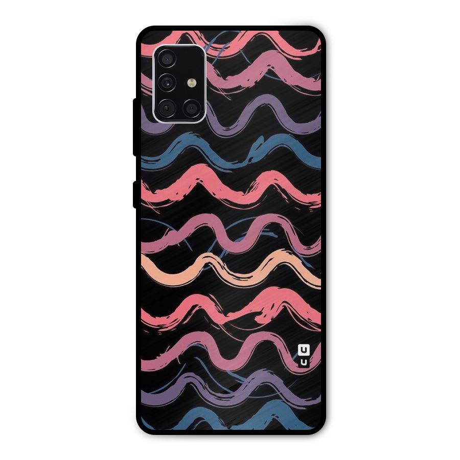 Ribbon Art Metal Back Case for Galaxy A51