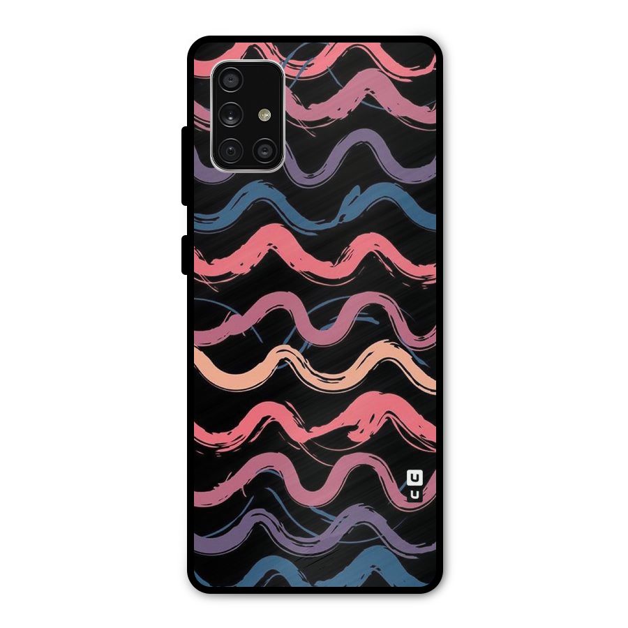 Ribbon Art Metal Back Case for Galaxy A71