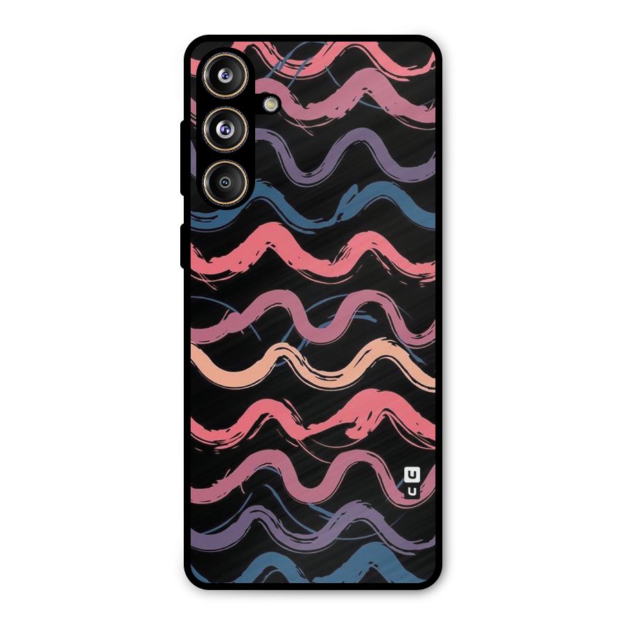 Ribbon Art Metal Back Case for Galaxy F55