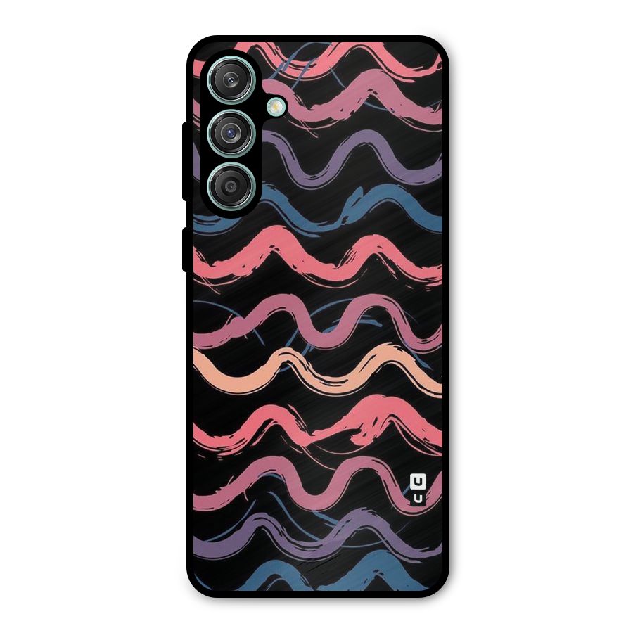 Ribbon Art Metal Back Case for Galaxy M55 5G