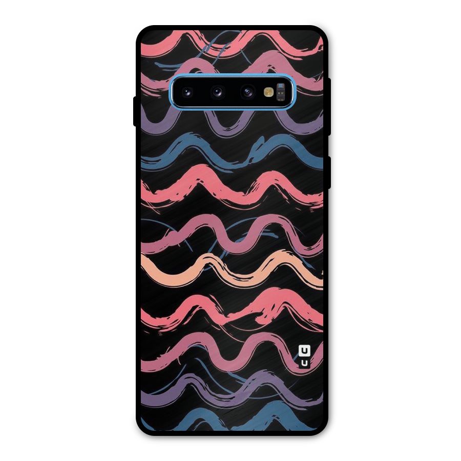 Ribbon Art Metal Back Case for Galaxy S10