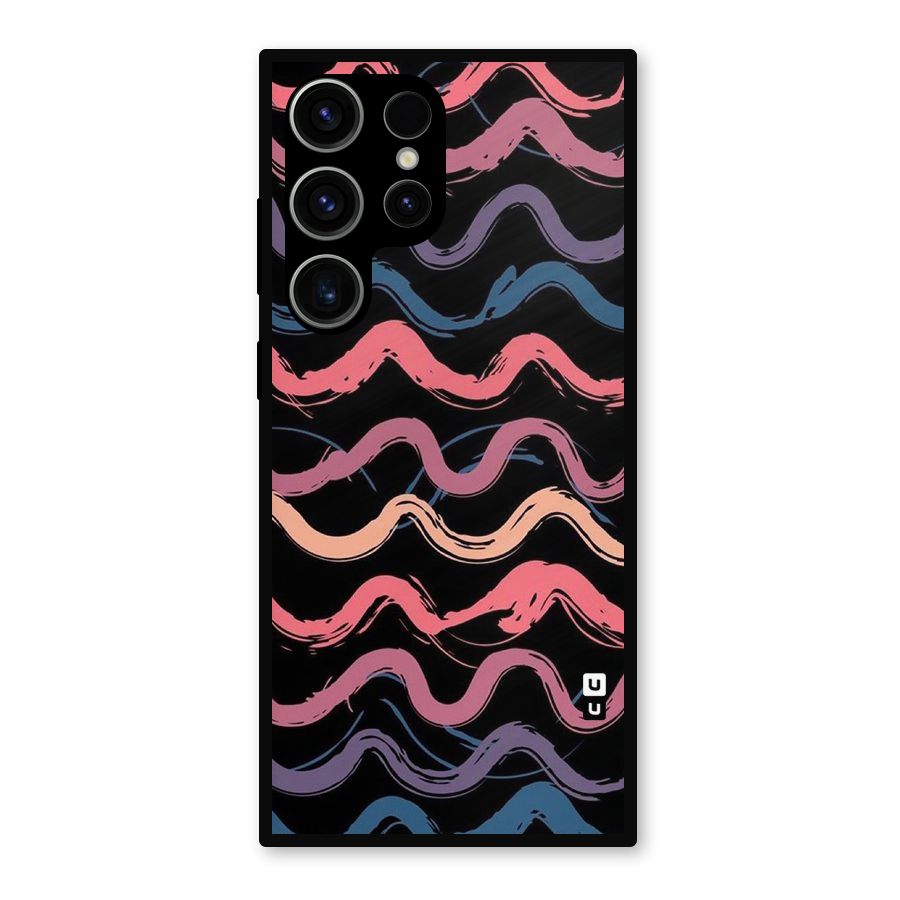 Ribbon Art Metal Back Case for Galaxy S23 Ultra