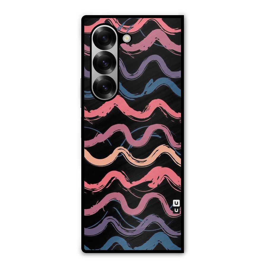 Ribbon Art Metal Back Case for Galaxy Z Fold6