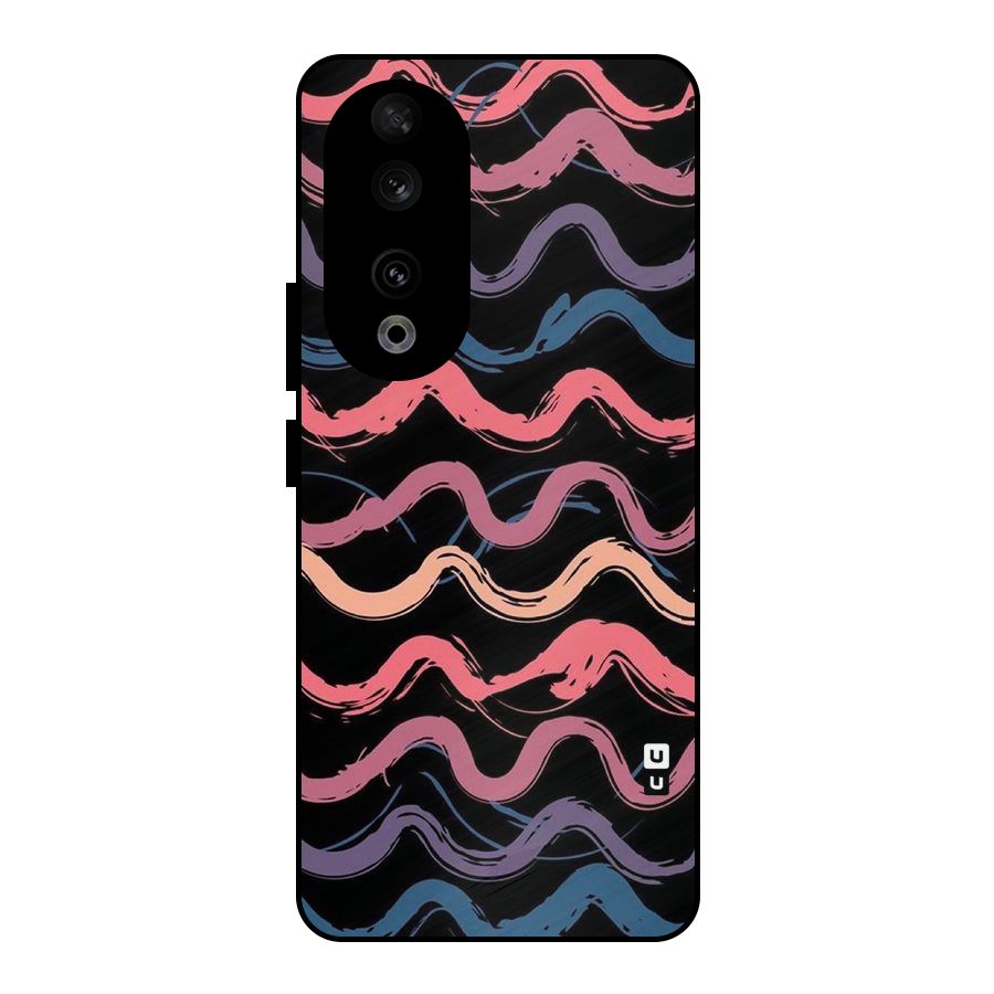 Ribbon Art Metal Back Case for Honor 90