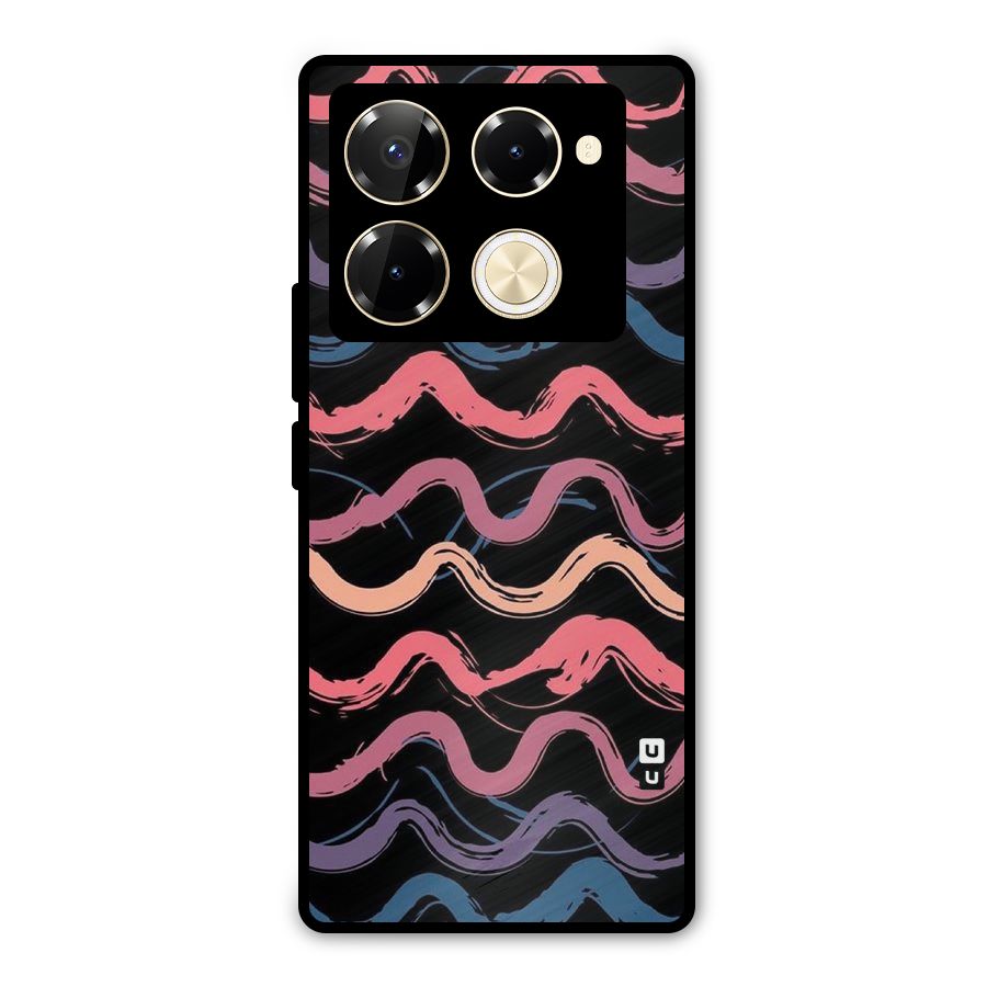Ribbon Art Metal Back Case for Infinix Note 40 Pro