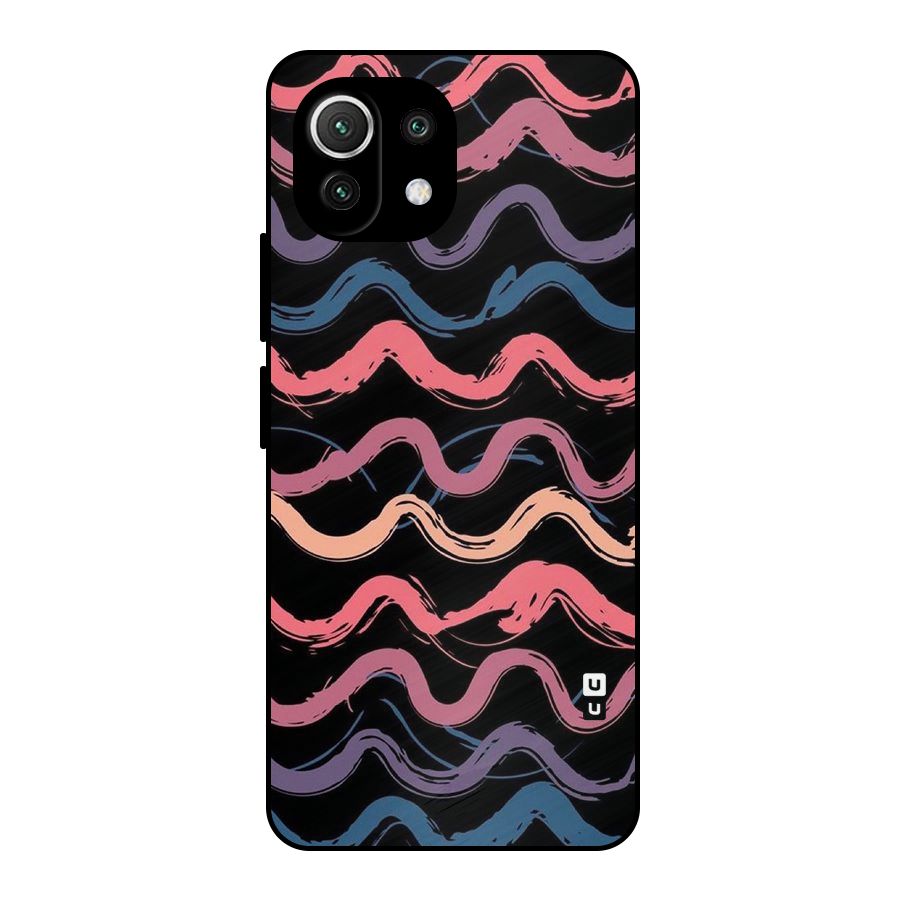 Ribbon Art Metal Back Case for Mi 11 Lite NE 5G