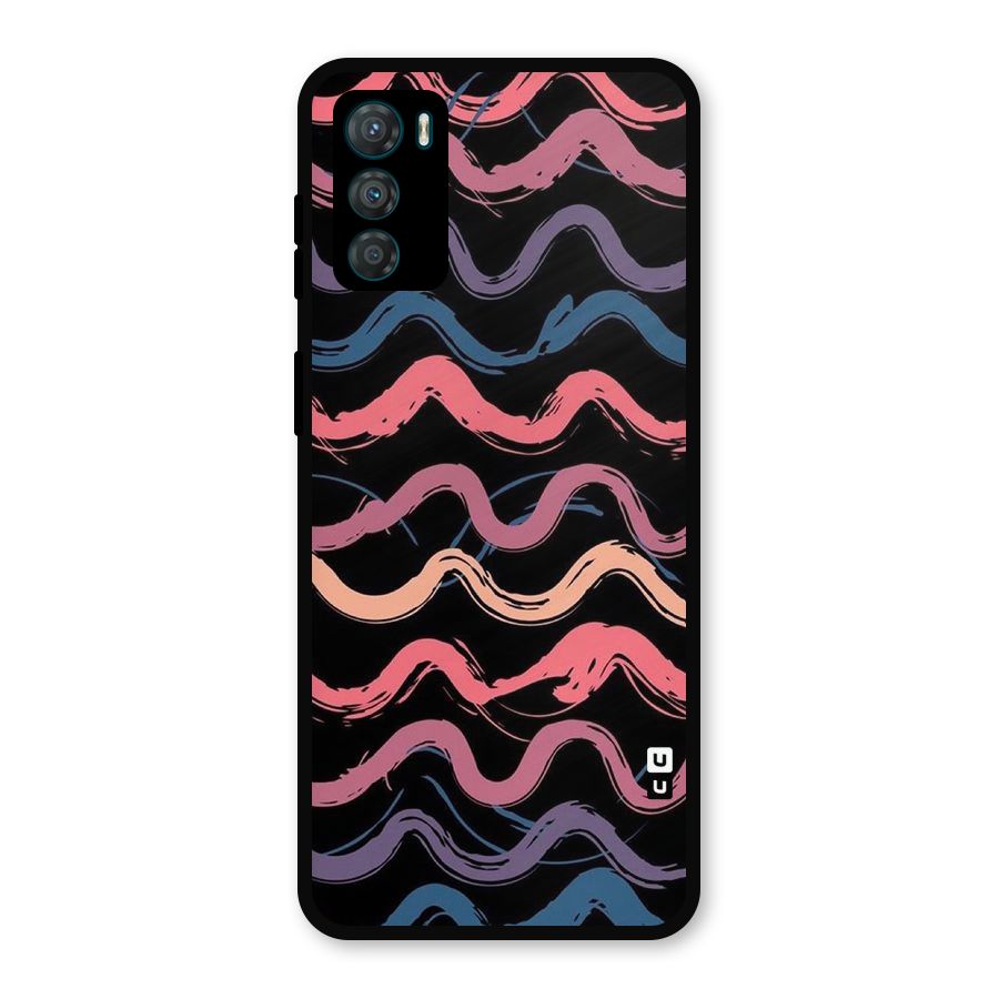 Ribbon Art Metal Back Case for Moto G42