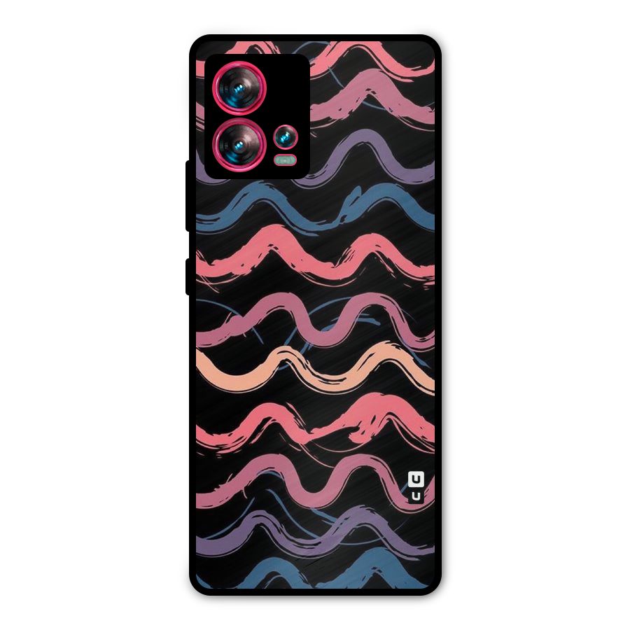 Ribbon Art Metal Back Case for Motorola Edge 30 Fusion