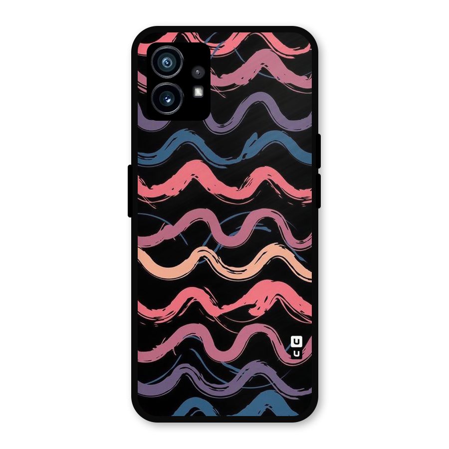 Ribbon Art Metal Back Case for Nothing Phone 1