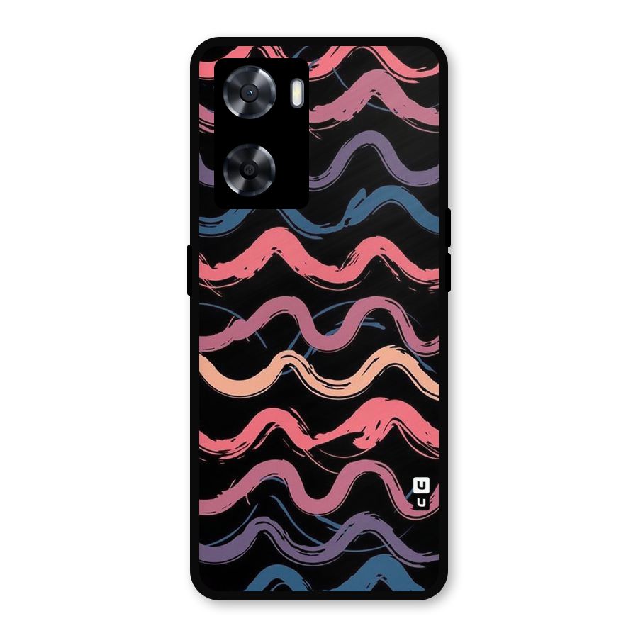 Ribbon Art Metal Back Case for Oppo A57 2022
