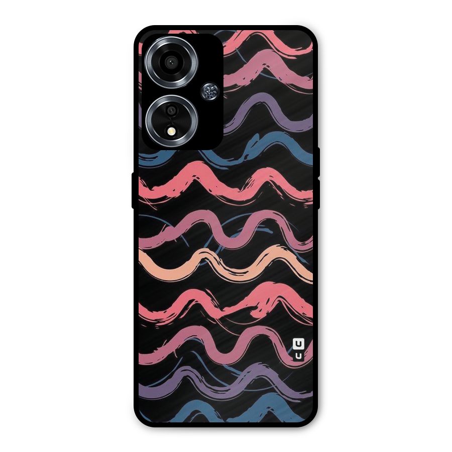 Ribbon Art Metal Back Case for Oppo A59