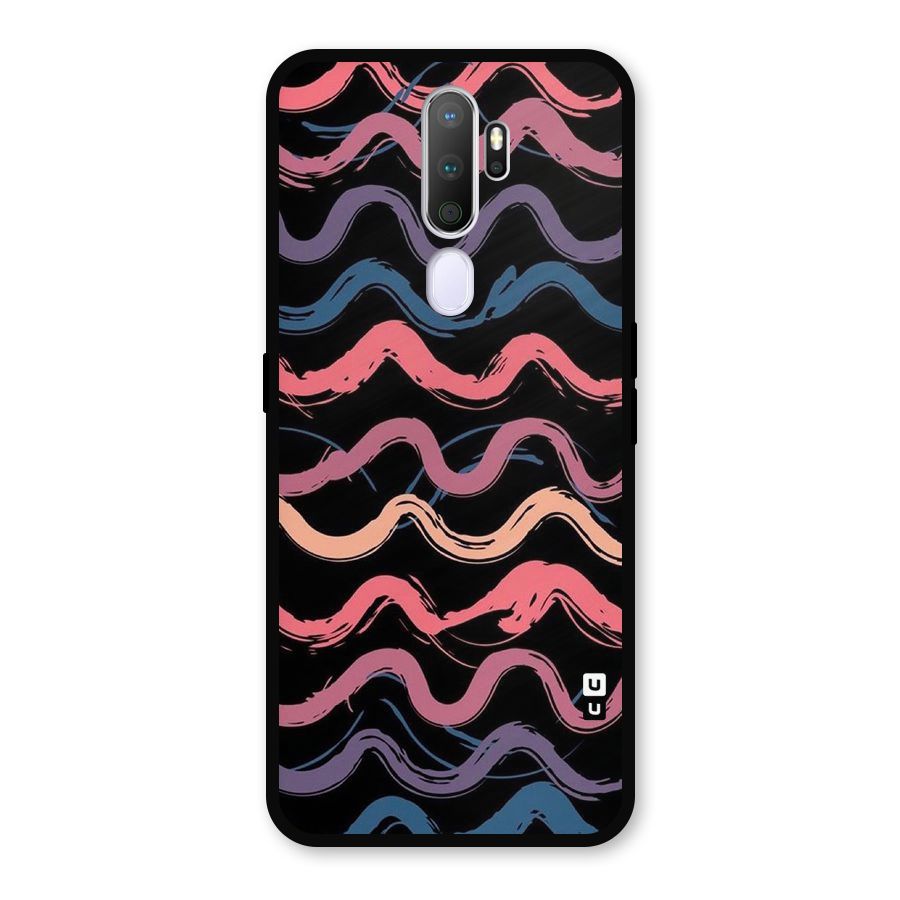 Ribbon Art Metal Back Case for Oppo A9 (2020)