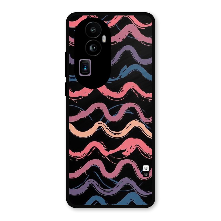Ribbon Art Metal Back Case for Oppo Reno10 Pro Plus