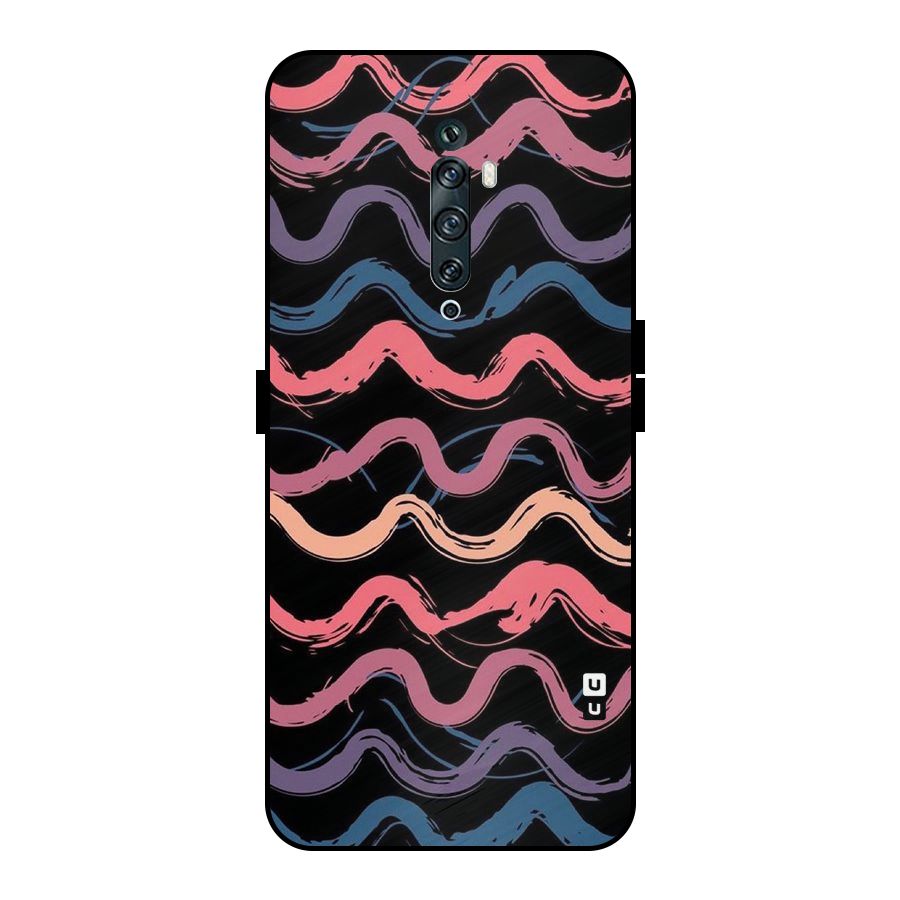 Ribbon Art Metal Back Case for Oppo Reno2 Z