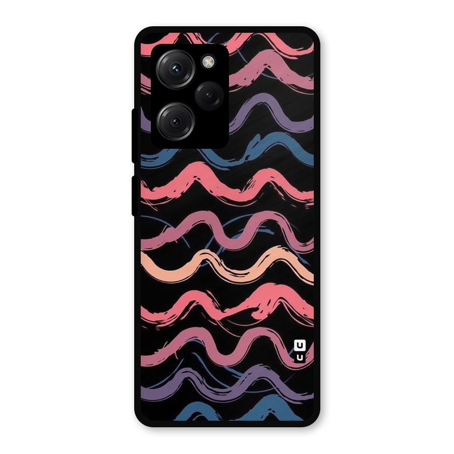 Ribbon Art Metal Back Case for Poco X5 Pro