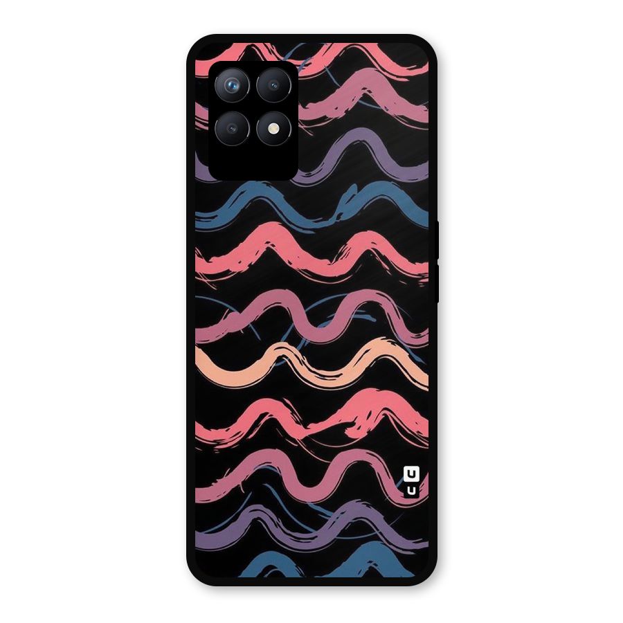 Ribbon Art Metal Back Case for Realme 8i