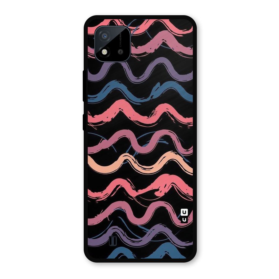 Ribbon Art Metal Back Case for Realme C11 2021