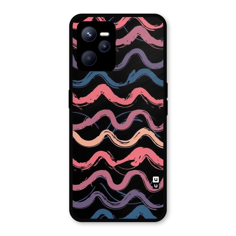 Ribbon Art Metal Back Case for Realme C35