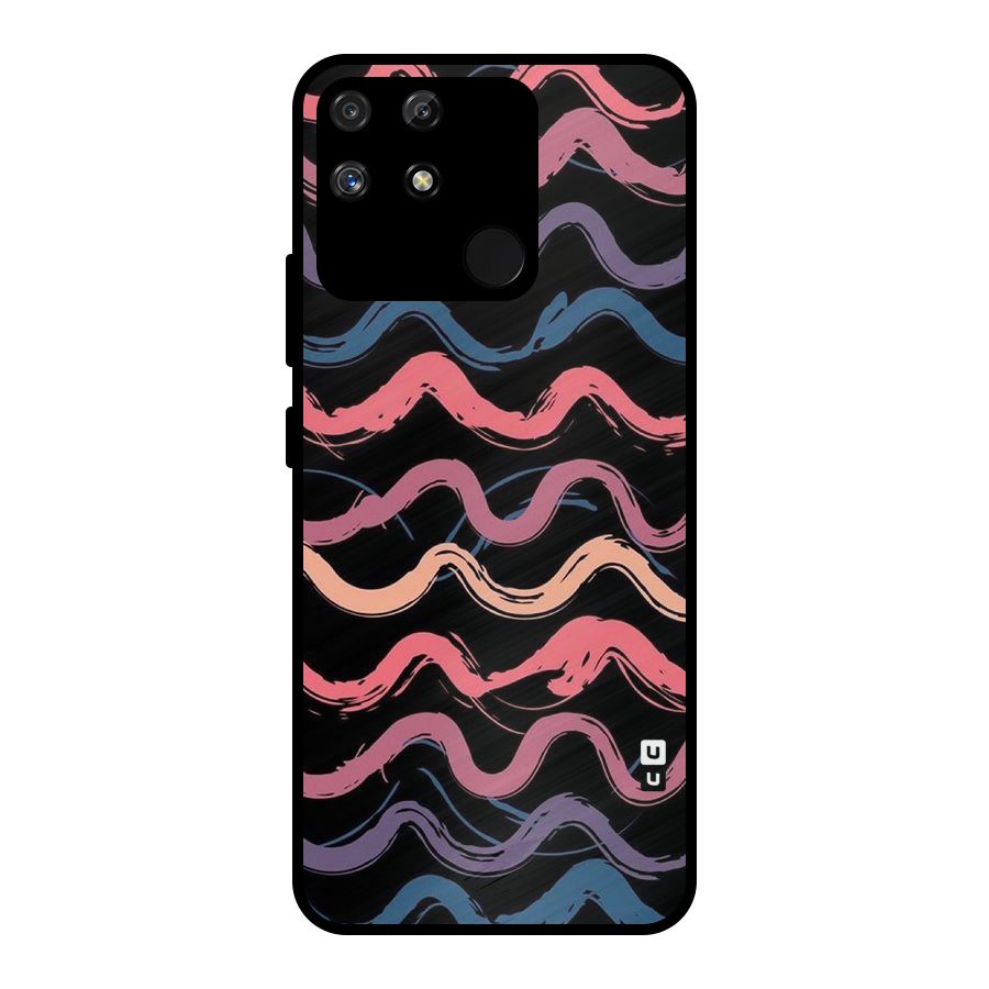 Ribbon Art Metal Back Case for Realme Narzo 50A