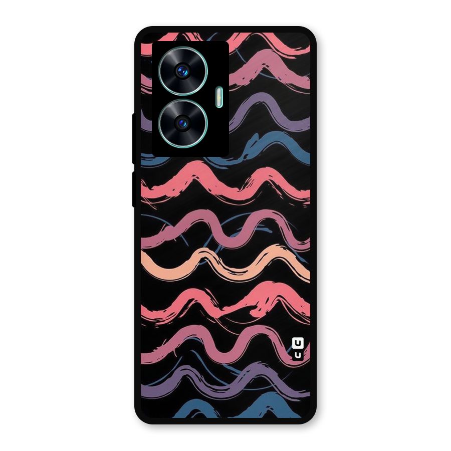 Ribbon Art Metal Back Case for Realme Narzo N55