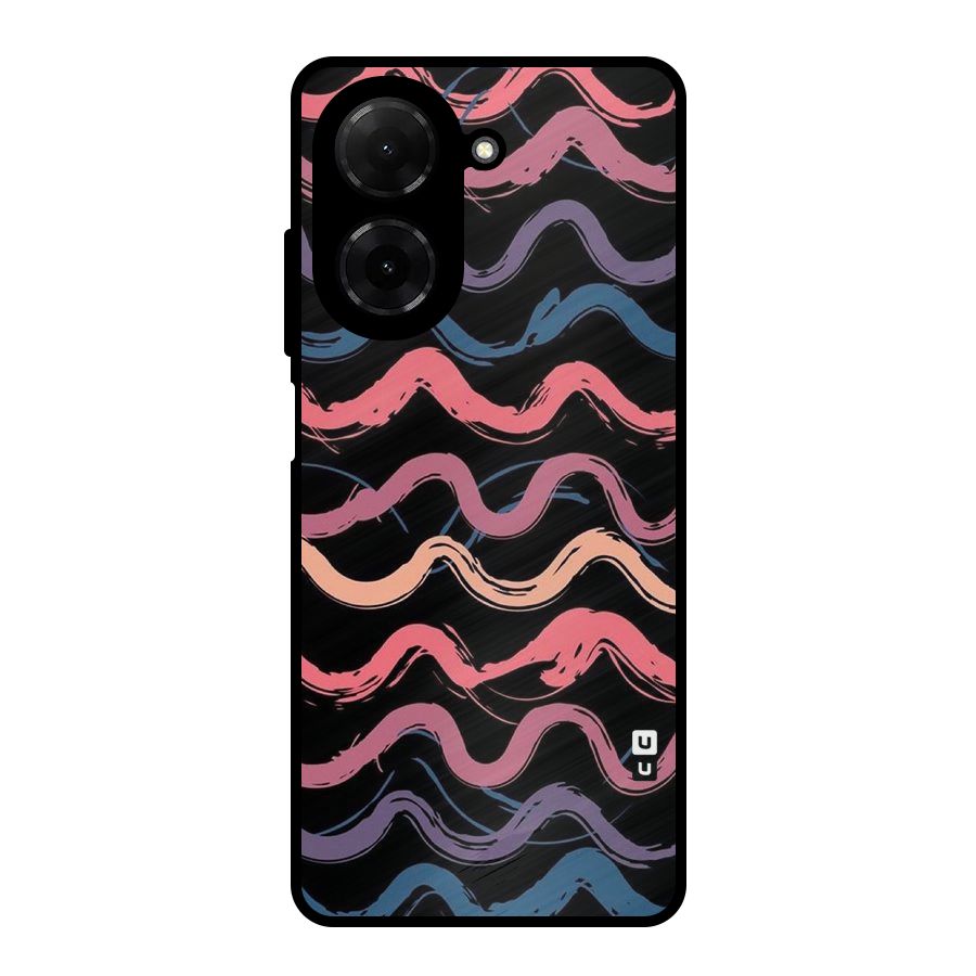 Ribbon Art Metal Back Case for Redmi A5 4G