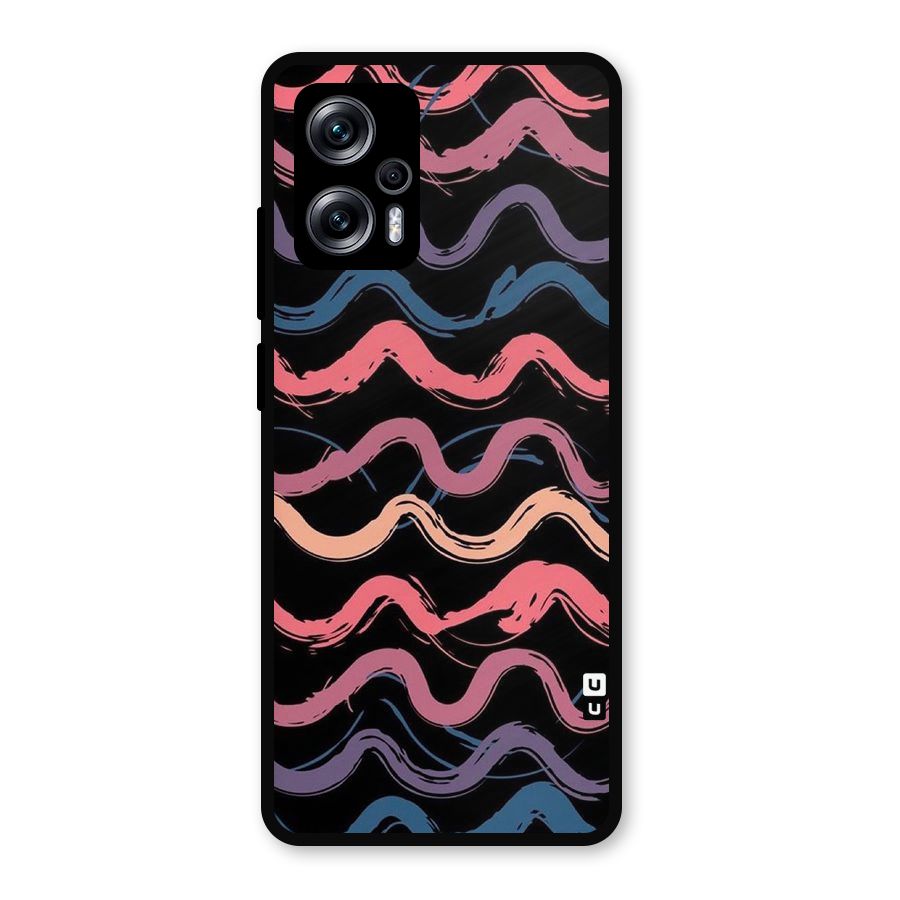 Ribbon Art Metal Back Case for Redmi K50i