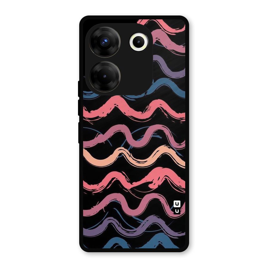 Ribbon Art Metal Back Case for Tecno Camon 20