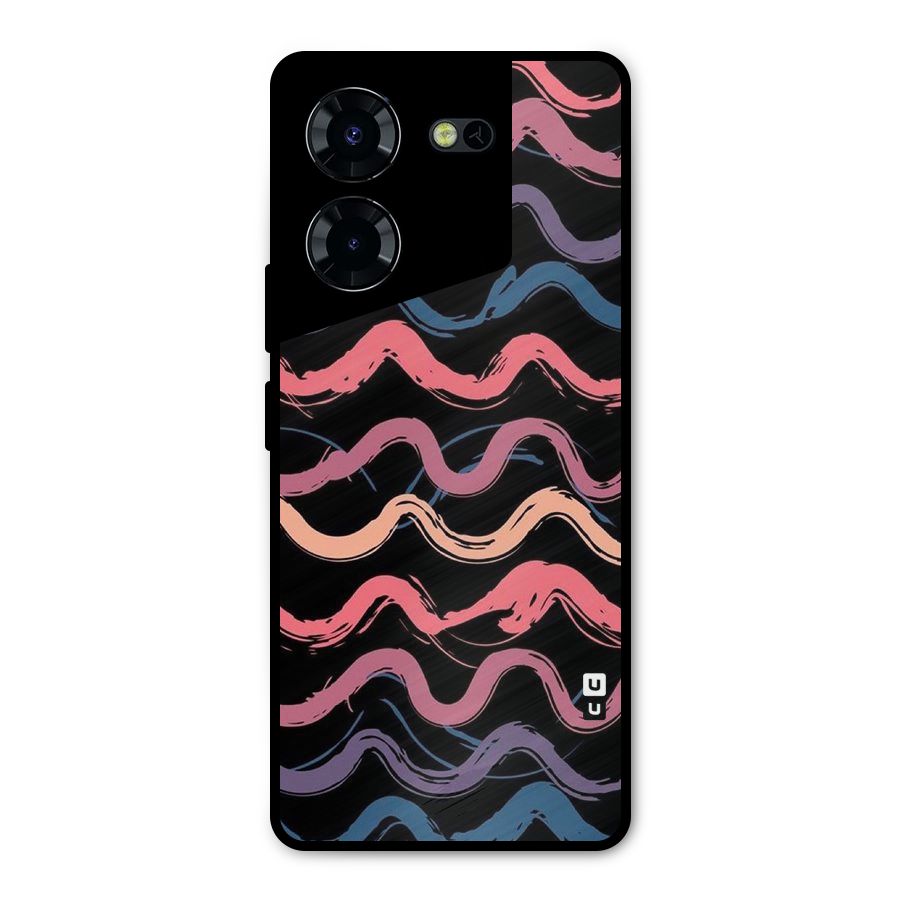 Ribbon Art Metal Back Case for Tecno Pova 5 Pro 5G