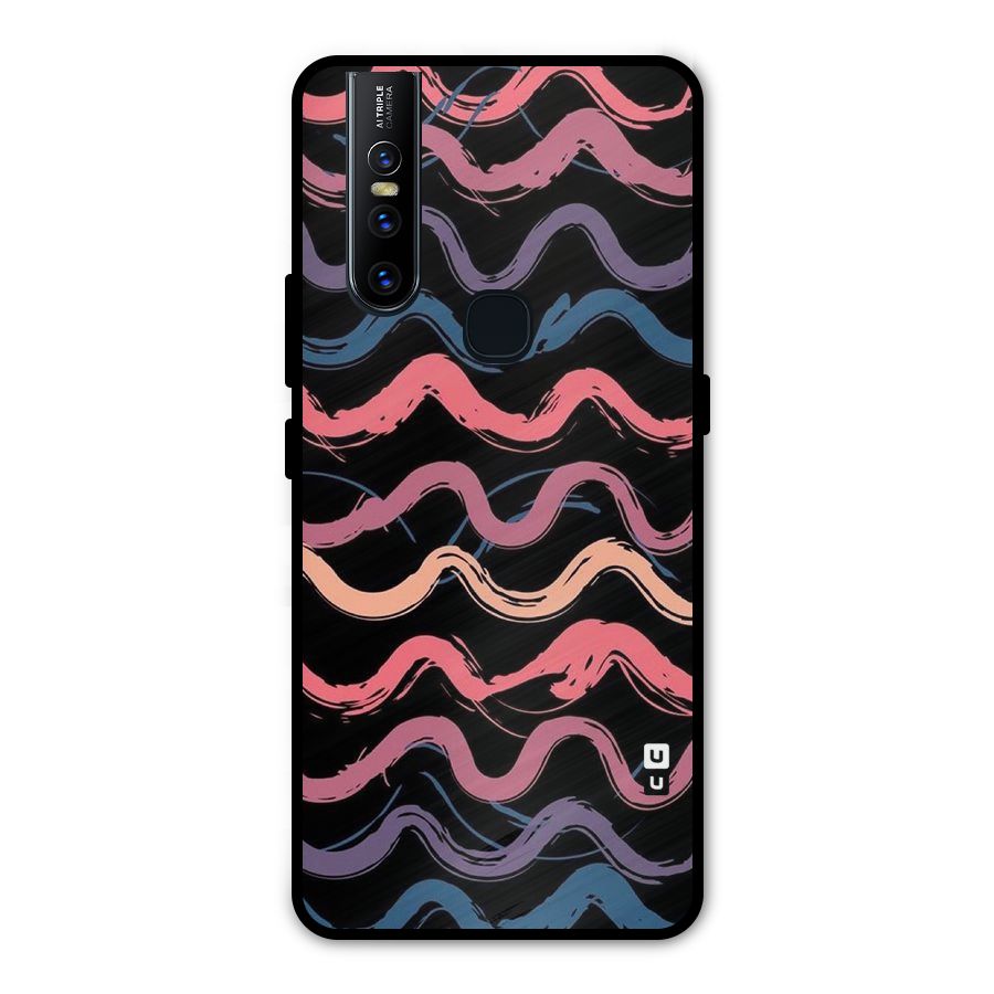 Ribbon Art Metal Back Case for Vivo V15