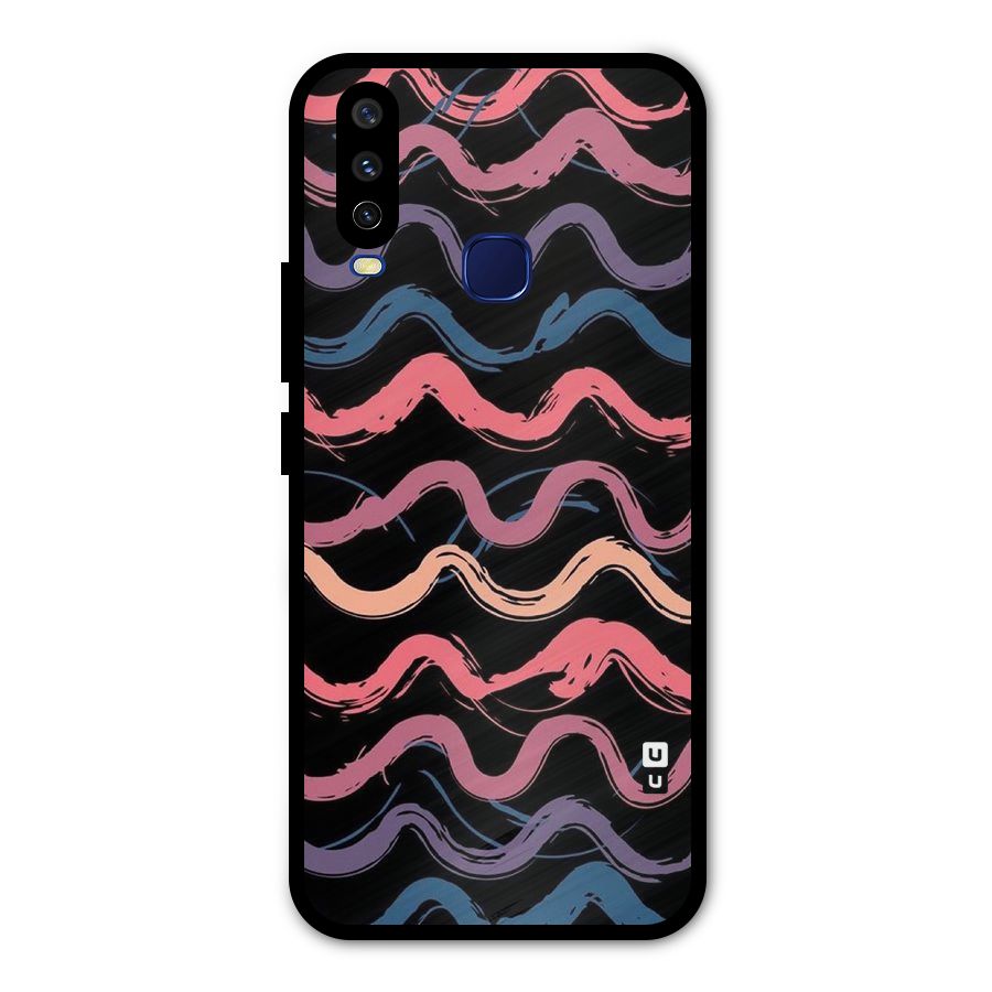 Ribbon Art Metal Back Case for Vivo V17