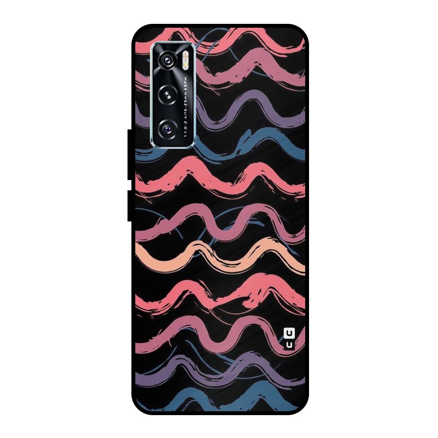 Ribbon Art Metal Back Case for Vivo V20 SE