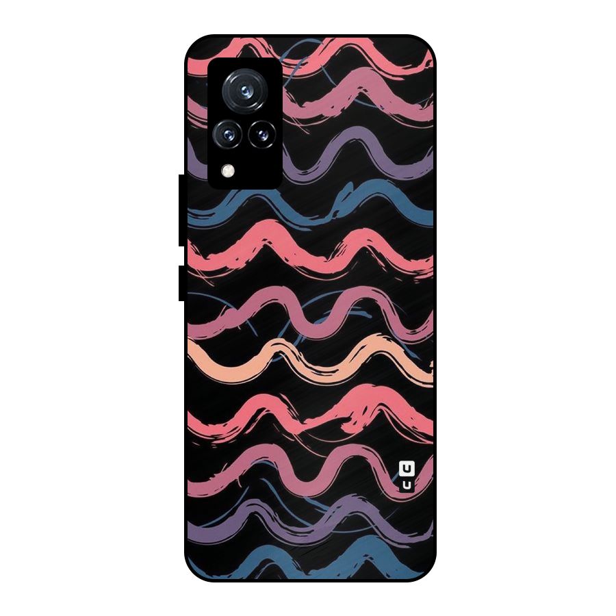 Ribbon Art Metal Back Case for Vivo V21 5G