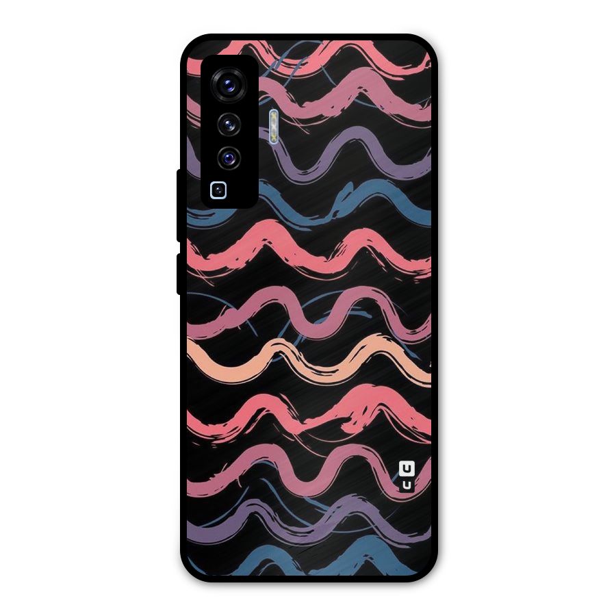 Ribbon Art Metal Back Case for Vivo X50