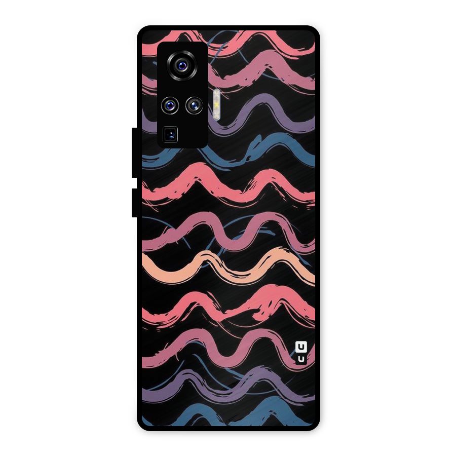 Ribbon Art Metal Back Case for Vivo X50 Pro