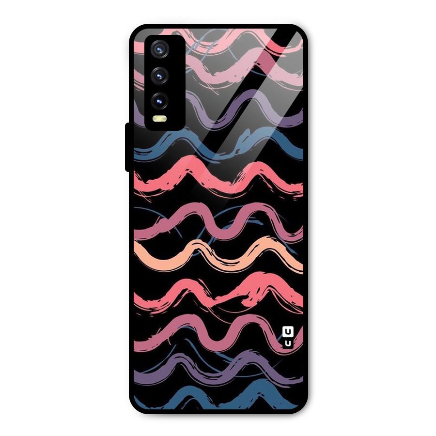 Ribbon Art Metal Back Case for Vivo Y20g