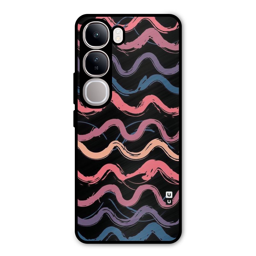 Ribbon Art Metal Back Case for Vivo Y300