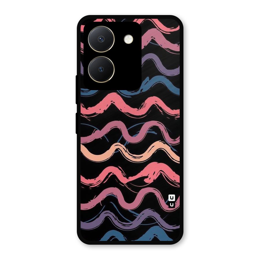 Ribbon Art Metal Back Case for Vivo Y36