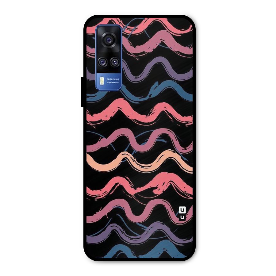 Ribbon Art Metal Back Case for Vivo Y51A
