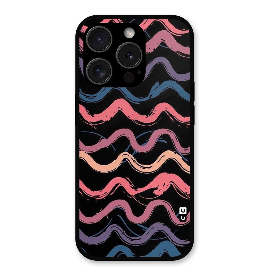 Ribbon Art Metal Back Case for iPhone 15 Pro