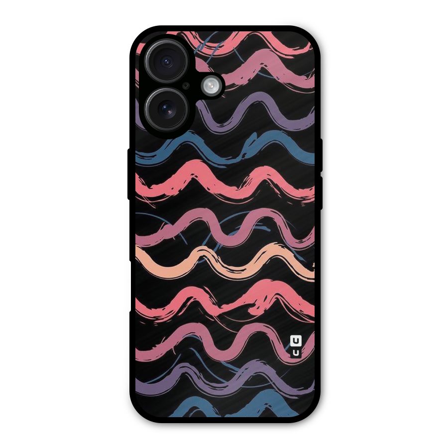Ribbon Art Metal Back Case for iPhone 16