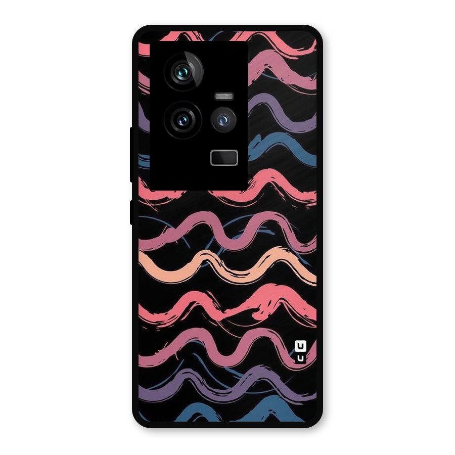 Ribbon Art Metal Back Case for iQOO 11 5G