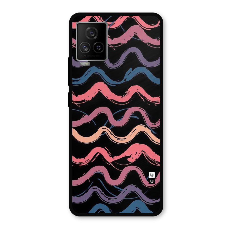 Ribbon Art Metal Back Case for iQOO 7 Legend 5G