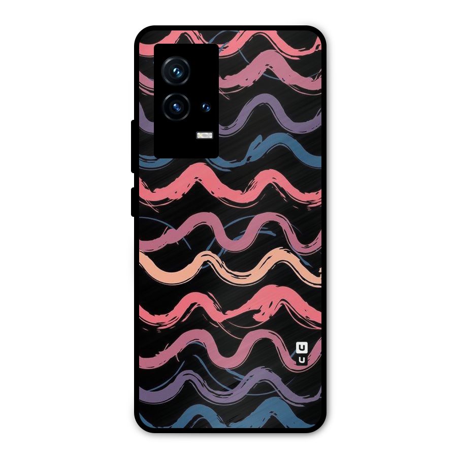 Ribbon Art Metal Back Case for iQOO 9 5G
