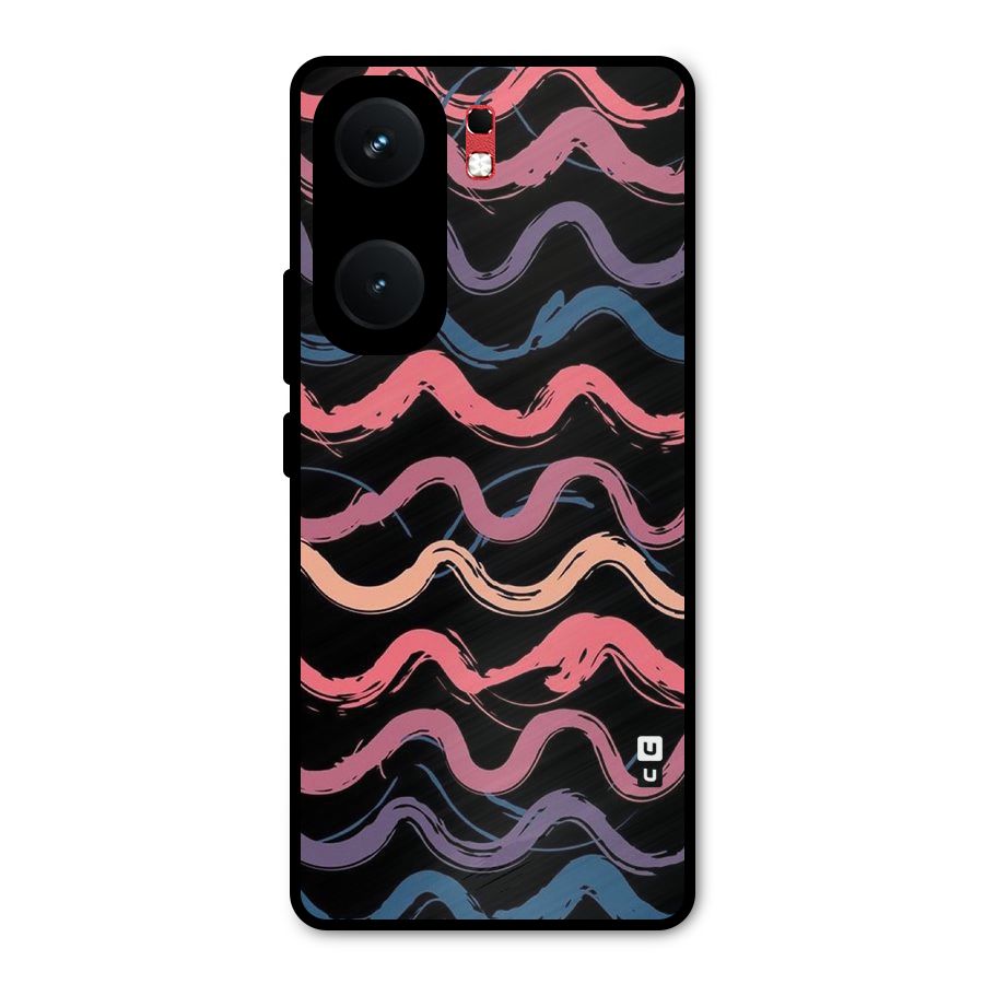 Ribbon Art Metal Back Case for iQOO Neo 9 Pro