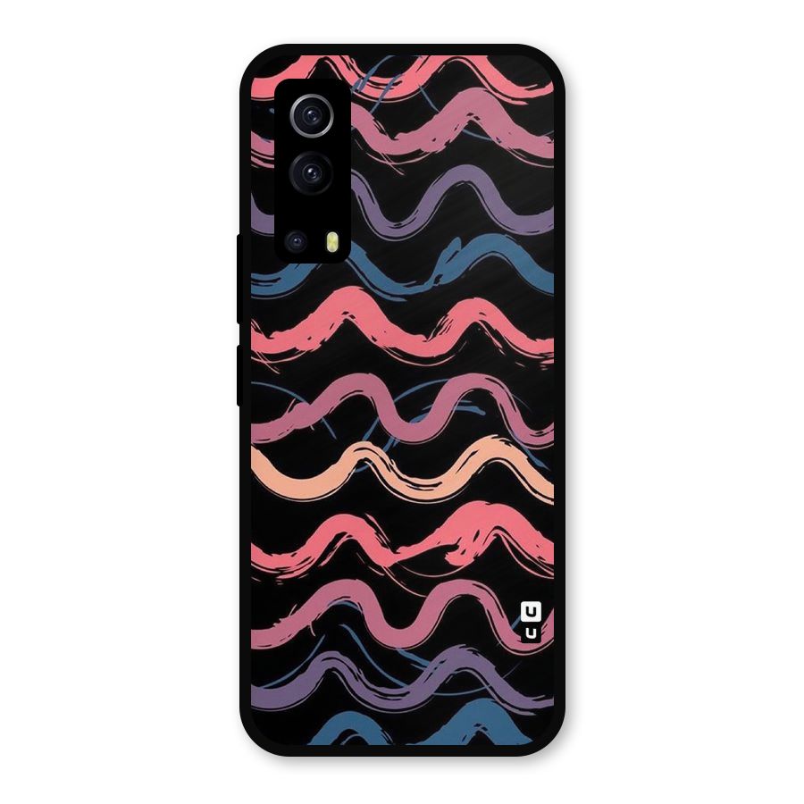 Ribbon Art Metal Back Case for iQOO Z3