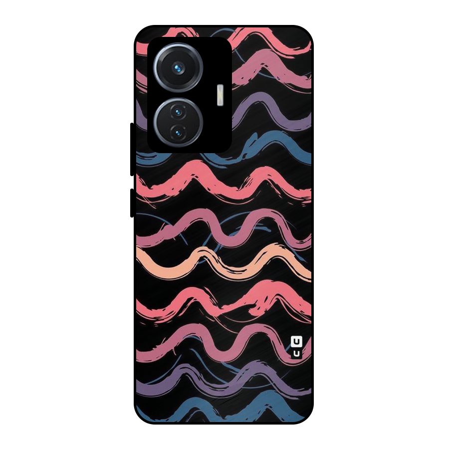 Ribbon Art Metal Back Case for iQOO Z6 44W