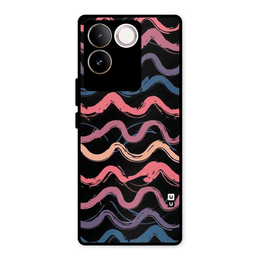 Ribbon Art Metal Back Case for iQOO Z7 Pro